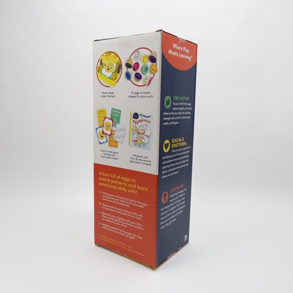 Battat Education EggXpress Yourself! Match & Learn‎ Eggs 18m+ NEW - Picture 8 of 10